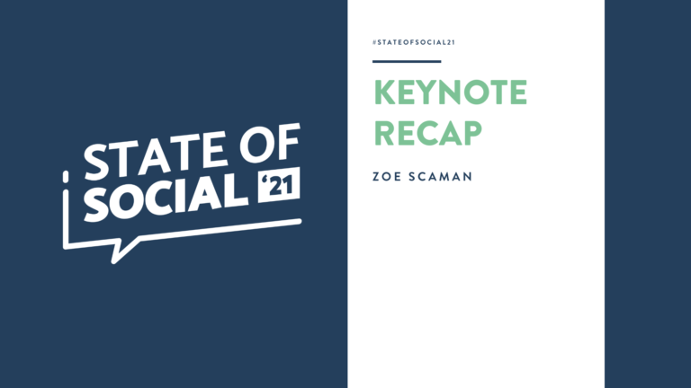 SOS21 KEYNOTE - ZOE SCAMAN